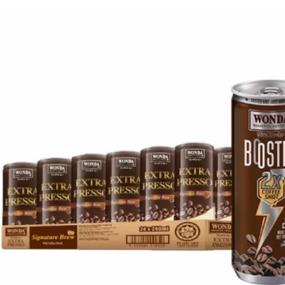 WONDA Booster Milk Coffee 240ml x 24