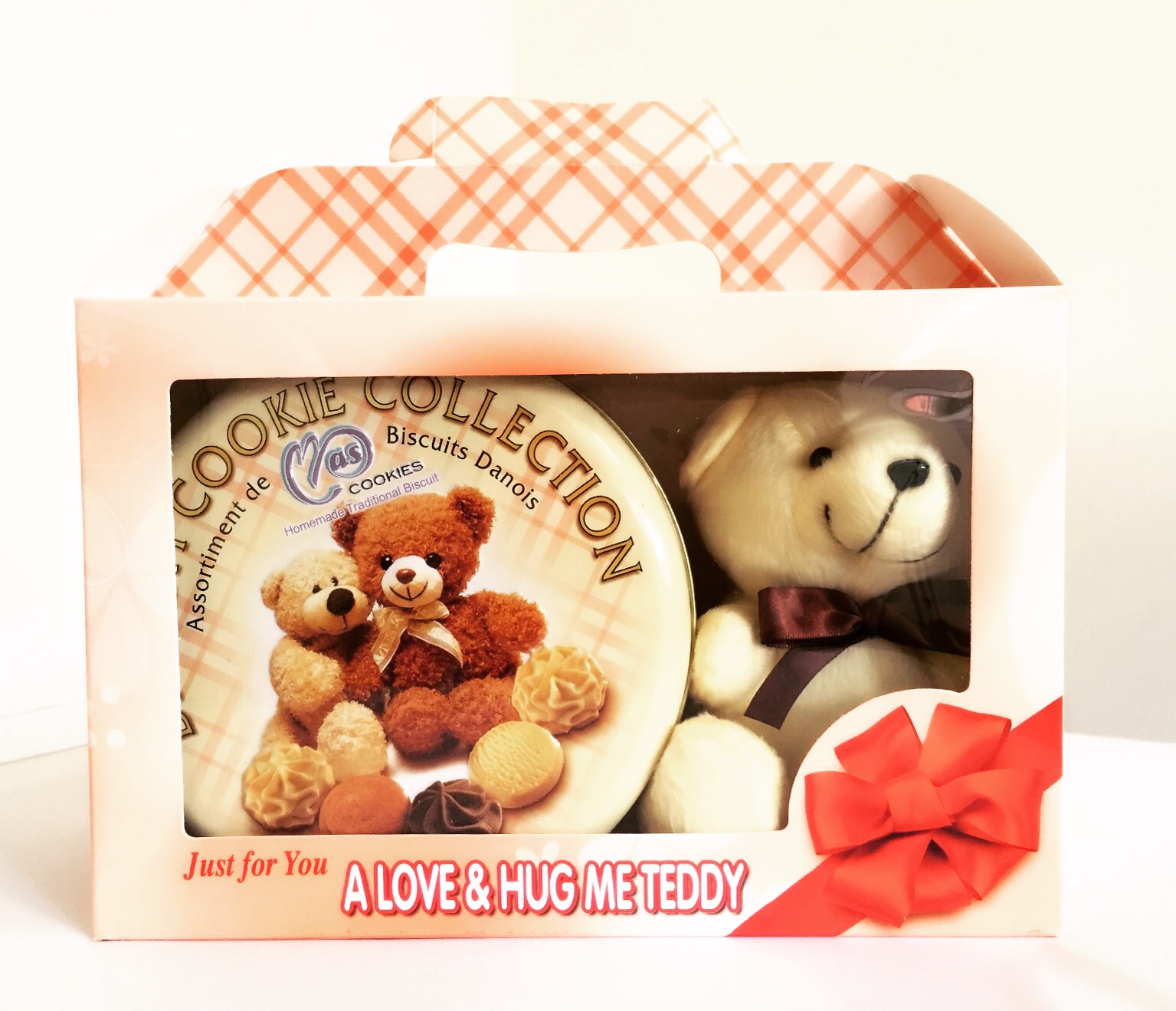 GBT 13 GFT BOX MAS BEAR DANISH COOKIES (300 g Per Unit)