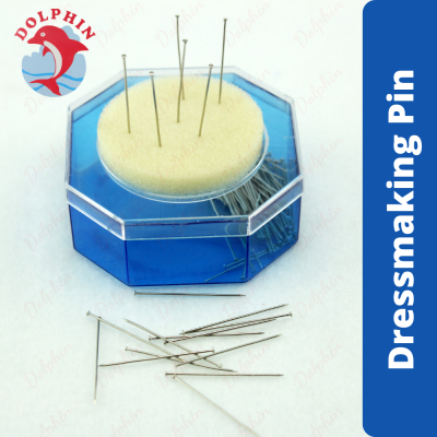 Dolphin Dressmakers Pin   Jarum Peniti 25g