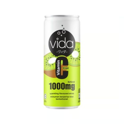 Vida Vitamin C-1000mg (Kiwi) 325ml x 24