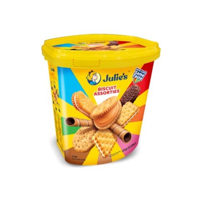 Julie's Biscuit Assorties Tin 530g x 6