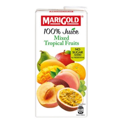 MARIGOLD 100% JUICE LOBAK MERAH & BUAH BUAHAN CAMPURAN ( NO SUGAR ADDED) 1L