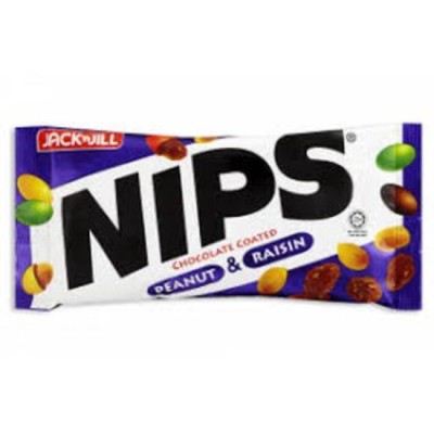 NIPS Peanuts & Raisin [70g] [KLANG VALLEY ONLY]