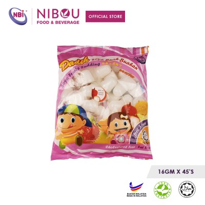 Nibou (NBI) DADIH Soya Fruits Pudding Lychee (Free 5 Pcs) (16gm x 45's x 12)