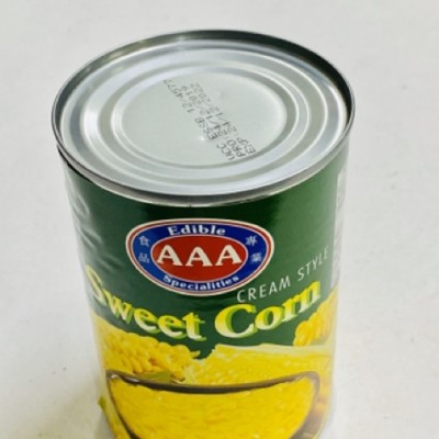 AAA Cream StyleSweet Corn 425g