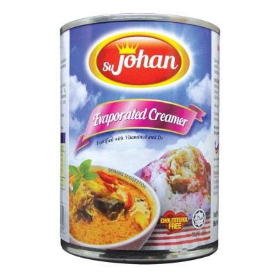 Sujohan Evaporated Creamer 500g x 48)