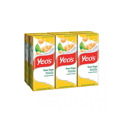 Yeo's Soya Bean 24x250ml