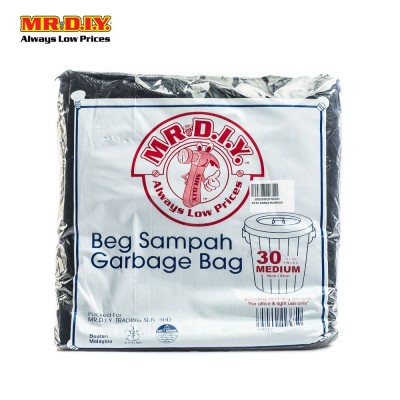 (MR.DIY) Eco-Friendly Garbage Bag M Size (30pcs)