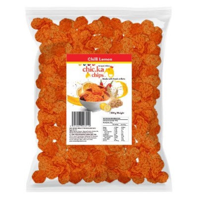 500g Chicka Chips (Lemon Chilli)