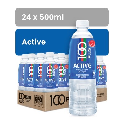 F&N 100 PLUS ACTIVE 500ml x 24