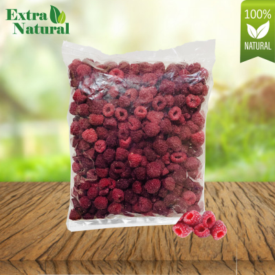 [Extra Natural] Frozen IQF Raspberry 500g (20 Units Per Carton)