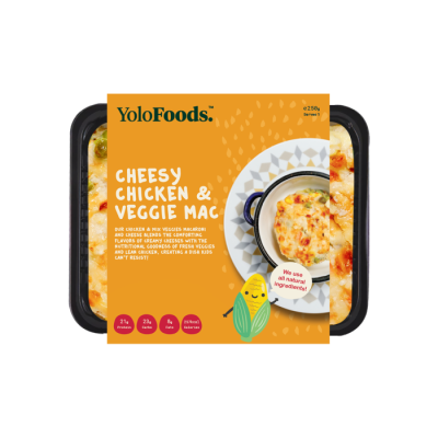 Cheesy Chicken & Veggie Mac - REGULAR (350g)