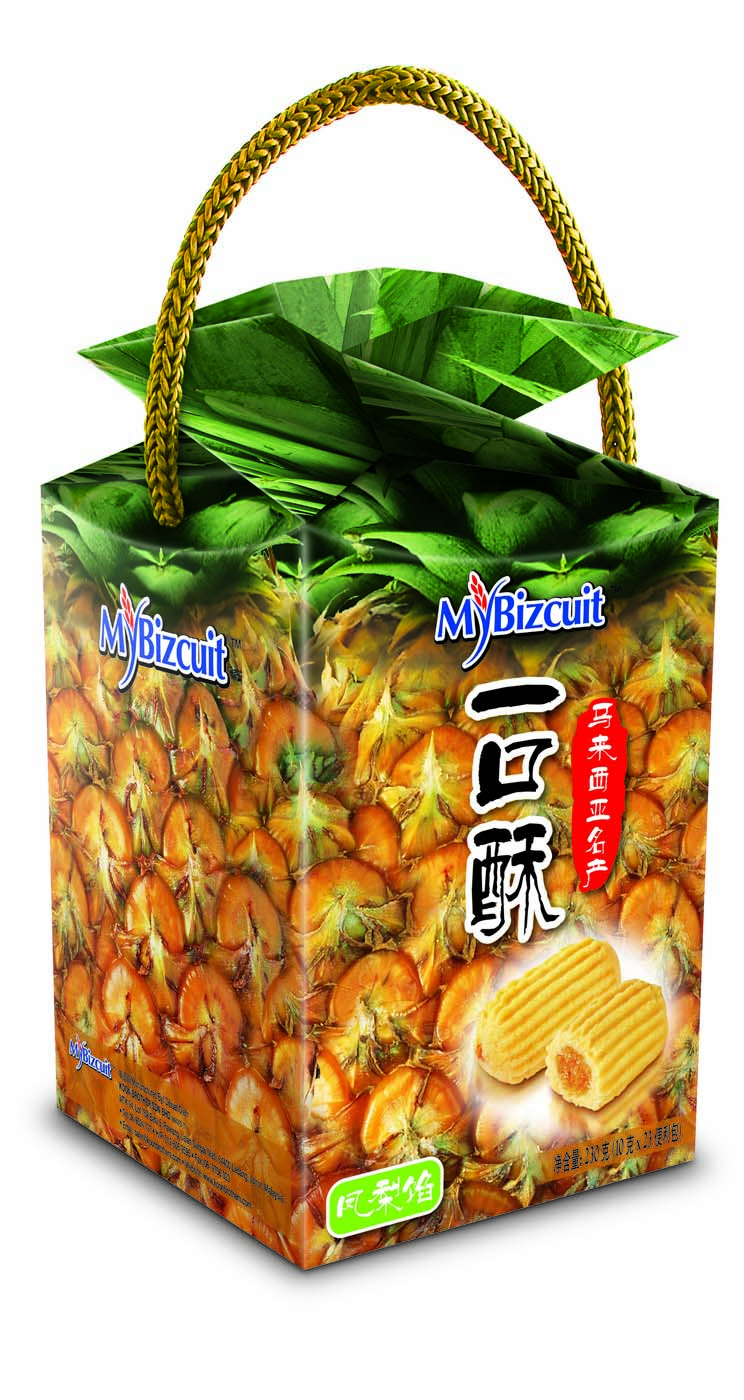 3D 01 - Pineapple Tart (24 Units Per Carton)