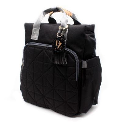 Baby Diaper Bag - Black (650 g Per Unit)