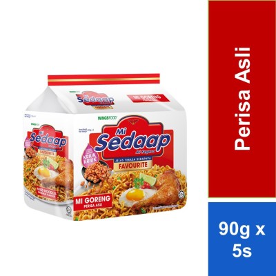 Mi Sedaap Goreng Asli 90g x 5's