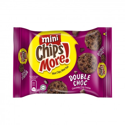 CHIPSMORE MINI DOUBLE CHOCOLATE 48 X 80G