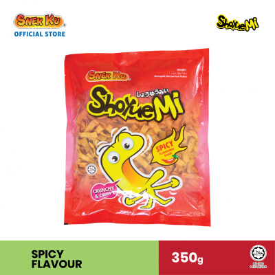 SNEK KU SHOYUE MI SPICY FLAVOURED SNACK 350g