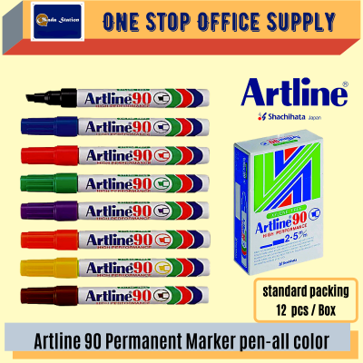 ARTLINE 90 PERMANENT MARKER - ( BLUE )