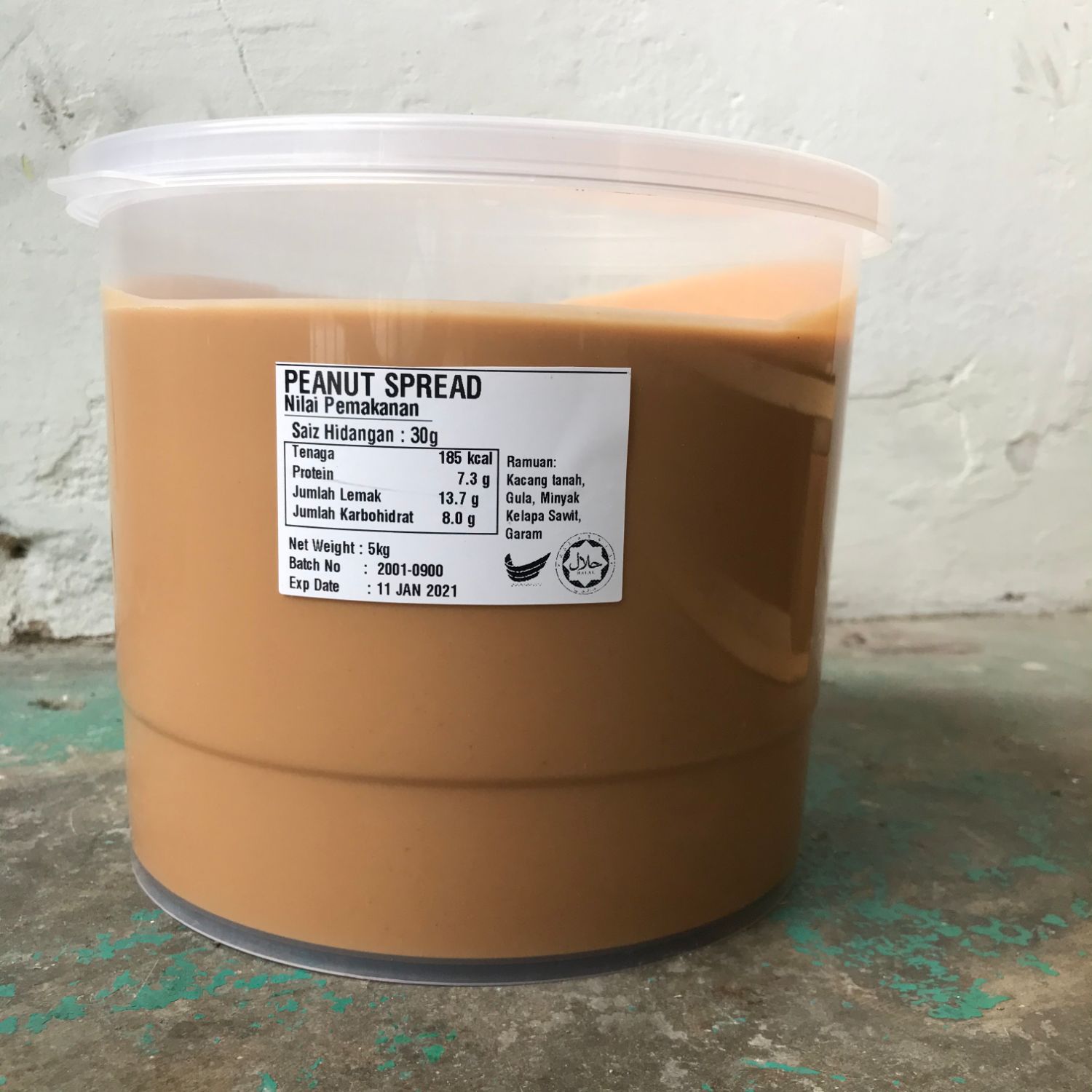 PEANUT BUTTER 5KG (4 Units Per Carton)