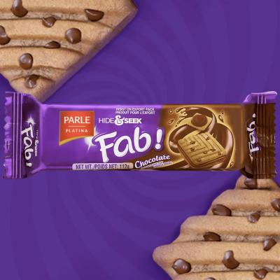 Parle Hide & Seek FAB Chocolate 112g