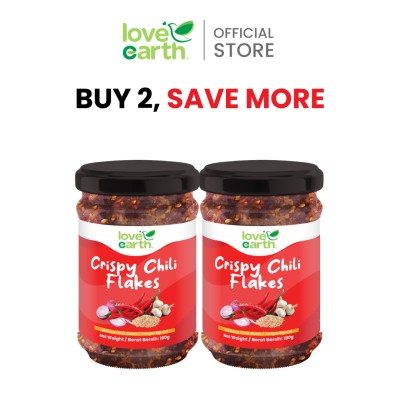 Twin Pack Crispy Chili Flakes 180g x 2