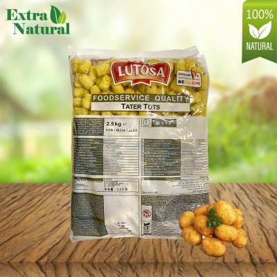 [Extra Natural] Frozen Tater Tots 2.5kg (4 units per carton)