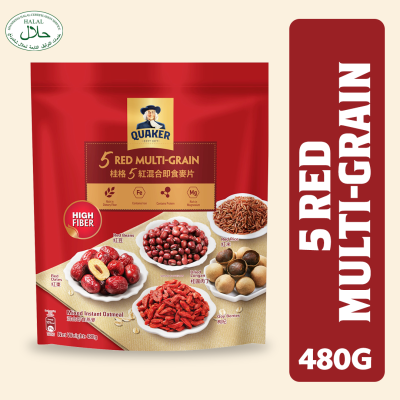 QUAKER FIVE RED MULTIGRAIN 480G x 12