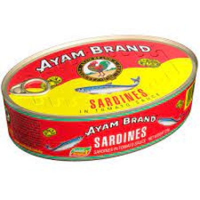 Ayam Brand Sardine 215g Oval