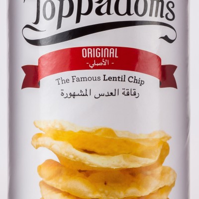 UNCLE SABA'SPOPPADOMS - 70G ORIGINAL (24 Units Per Carton)