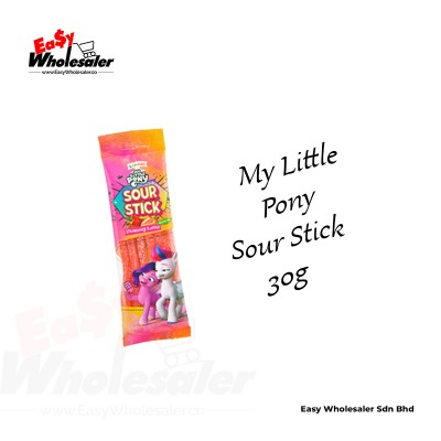 MY LITTLE PONY SOUR STICK - STRAWBERRY