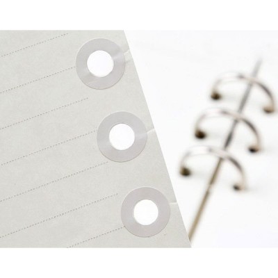 CBE Transparent Reinforcement Ring Sticker For Paper Puncher 500pcs