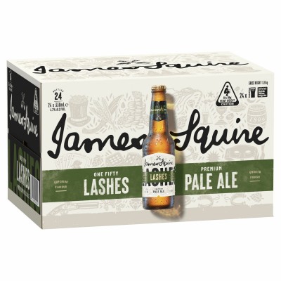 James Squire 150 Lashes (Bottle) 330 ml x 24