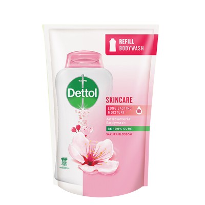 Dettol Shower Gel Refill Long Lasting Moisture 450ml