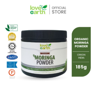 Organic Moringa Powder 185g