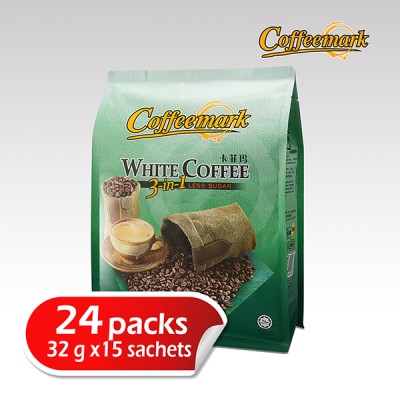 Coffeemark White Coffee 3 in 1 - Less Sugar ( 15s x 32g x 24 )