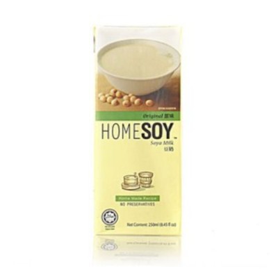 HOMESOY ORIGINAL SOYA MILK 250 ml Drink Minuman [KLANG VALLEY ONLY]