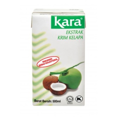 Kara COCONUT CREAM EXTRACT 500ml [KLANG VALLEY ONLY]