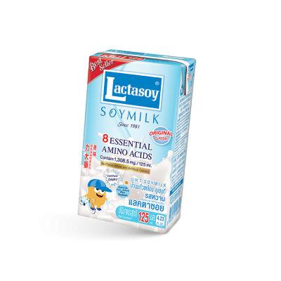 Lactasoy Soy Milk Plain 125ml x 60