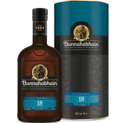 Bunnahabhain 18 Year Old (46.3%) 700ml x 6