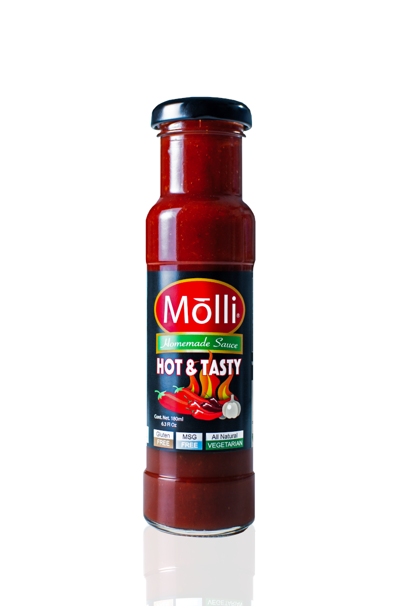 Molli Hot & Tasty (180ml) (12 Units Per Carton)