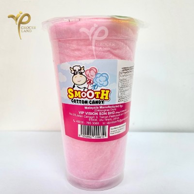 SMOOTH COTTON CANDY GULA KAPAS- 126 CUPS CTN