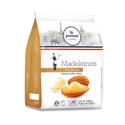 Un Gourmand Madeleines Butter 250g x 6