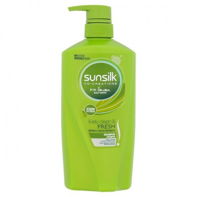 SUNSILK CLEAN & FRESH SHAMPOO (GREEN) 625ML 12 X 625ML