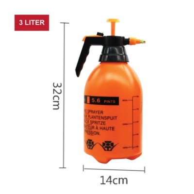 3 Liter Brass Nozzle Pressure Sprayer