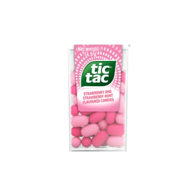 TIC TAC STRAWBERRY & MIXED G14 4x12x24 T30