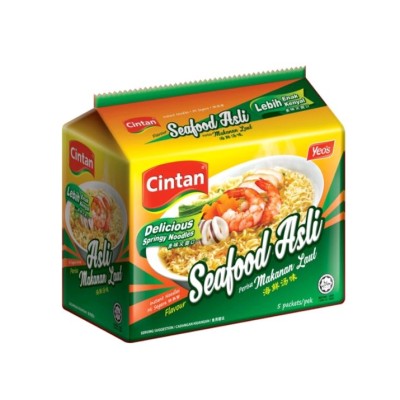 Cintan Mi Segera Seafood Asli 75g x 5's