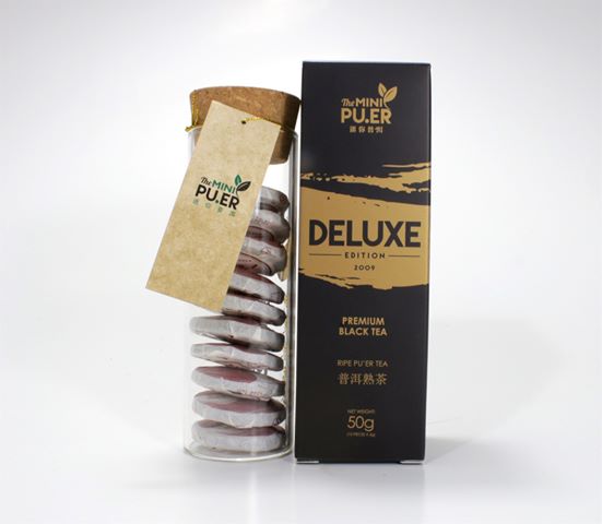 The Mini Pu'er Deluxe Edition (2009) 10pcs (5 grams each) (12 Units Per Carton)