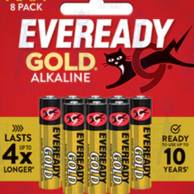 EVEREADY BATTERY GOLD 8pcs AAA Battery