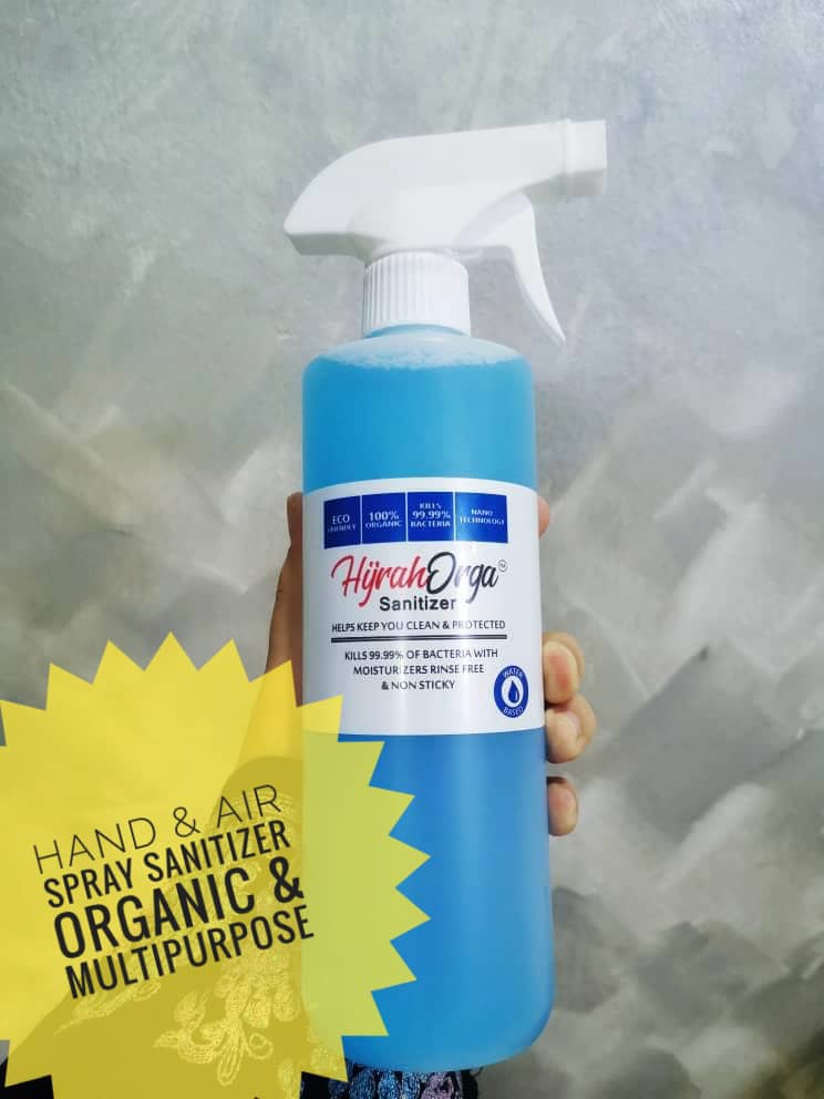 A1 - SPRAY SANITIZER MULTI PURPOSE CLEANER ORGANIC