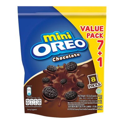 Mini Oreo Value Pack Choc 20g x 8